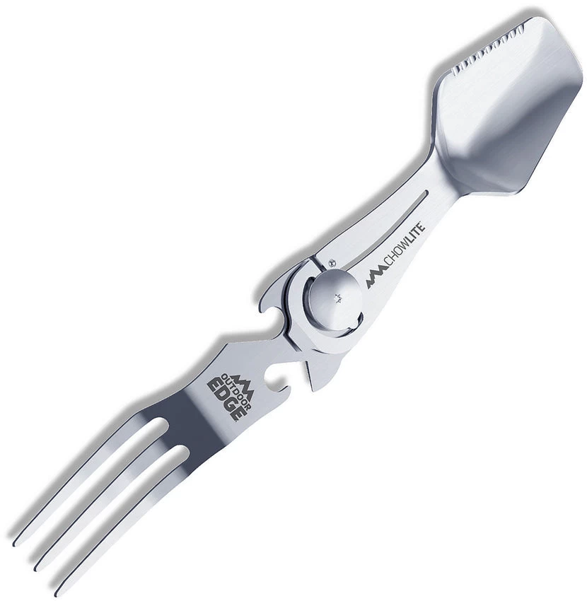 Outdoor Edge Chowlite Mealtime Fork Spoon Bottler Opener Multi-Tool WL20C 3 Outdoor Edge Chowlite Mealtime Fork Spoon Bottler Opener Multi-Tool WL20C