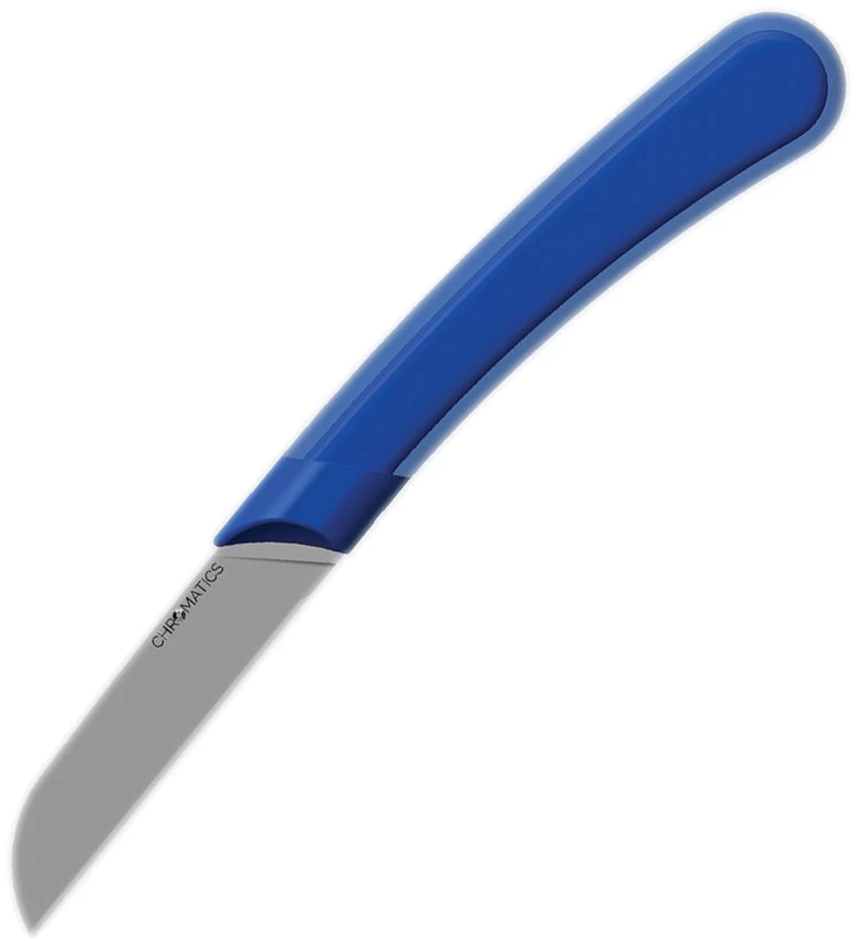 Ontario Chromatics Blue Handle Stainless Kitchen Paring Fixed Blade Knife 3500 3 Ontario Chromatics Blue Handle Stainless Kitchen Paring Fixed Blade Knife 3500