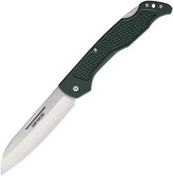 Ontario Camp Plus Chef's Lockback Green Nylon Folding Stainless Pocket Knife 4300