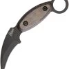 Ontario Curve Karambit Black Stainless Fixed High Carbon Wood Handle Knife 8701 1 Ontario Curve Karambit Black Stainless Fixed High Carbon Wood Handle Knife 8701 -Knives = the best. ON8701