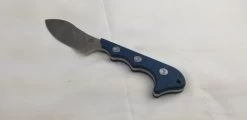 QSP Knives Neckmuk Blue Micarta D2 Steel Fixed Blade Neck Knife W/ Sheath 125D -Knives = the best. QS125D add 03 949cec85 d2f8 4559 aa3f 35b0508fd09a