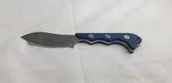 QSP Knives Neckmuk Blue Micarta D2 Steel Fixed Blade Neck Knife W/ Sheath 125D -Knives = the best. QS125D add 09 7ca7edda a8ef 4a6f afac da4117ca39ac