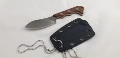 QSP Knives Neckmuk Brown Micarta D2 Steel Fixed Blade Neck Knife W/ Sheath 125E -Knives = the best. QS125E add 05 353f2e2d 1be1 4948 96ad aa97eaeb44ae