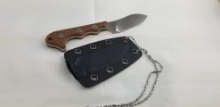 QSP Knives Neckmuk Brown Micarta D2 Steel Fixed Blade Neck Knife W/ Sheath 125E -Knives = the best. QS125E add 08 eeda6a4b ff6e 4a58 bb7b 02d43ba52036