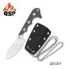QSP Knives Neckmuk Green Micarta D2 Steel Fixed Blade Neck Knife W/ Sheath 125F -Knives = the best. QS125F 53eda373 7b68 4806 86b0 bcd7beeacd07