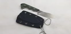QSP Knives Neckmuk Green Micarta D2 Steel Fixed Blade Neck Knife W/ Sheath 125F 20 QSP Knives Neckmuk Green Micarta D2 Steel Fixed Blade Neck Knife W/ Sheath 125F -Knives = the best. QS125F add 06 32c522b9 3bef 4c30 a72f c8b1faec5919