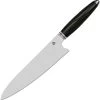 QSP Knife Mulan Series Gyuto Ebony Wood 14C28N Fixed Blade Kitchen Knife KK003A -Knives = the best. QSKK003A