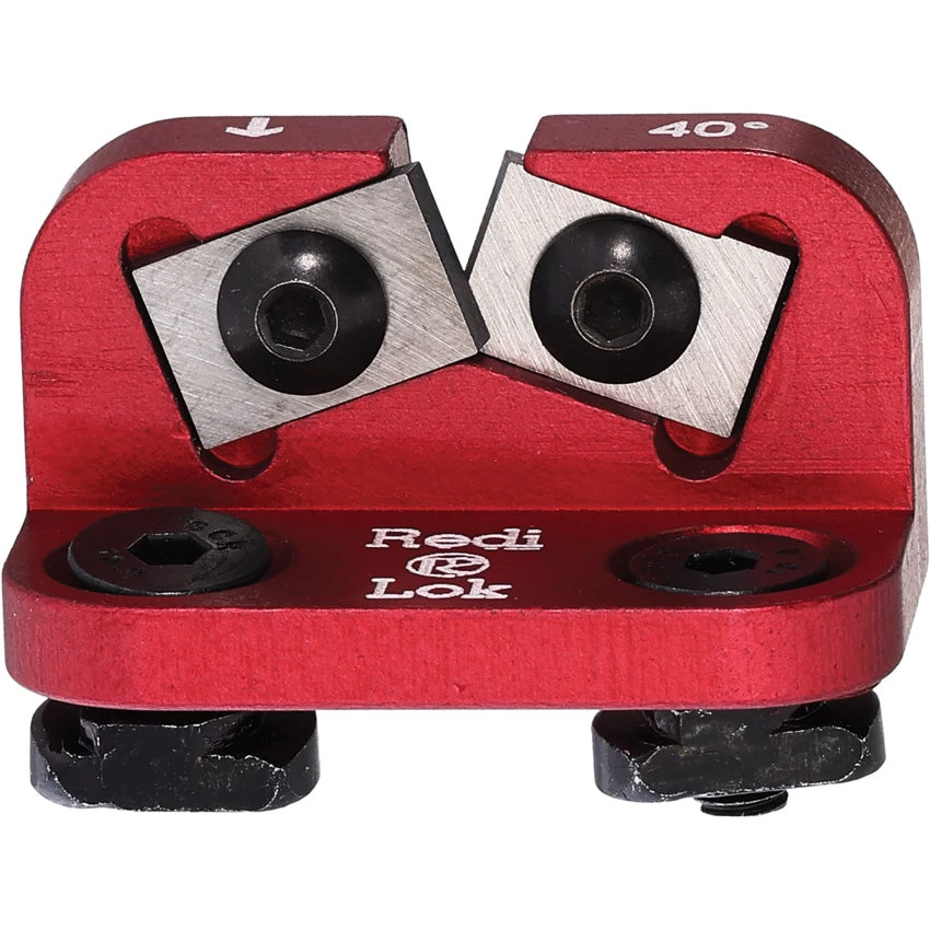 Redi Edge Redi Lok Red Aluminum 60 Degree Sharpener LOK140RD 4 Redi Edge Redi Lok Red Aluminum 60 Degree Sharpener LOK140RD - Image 2
