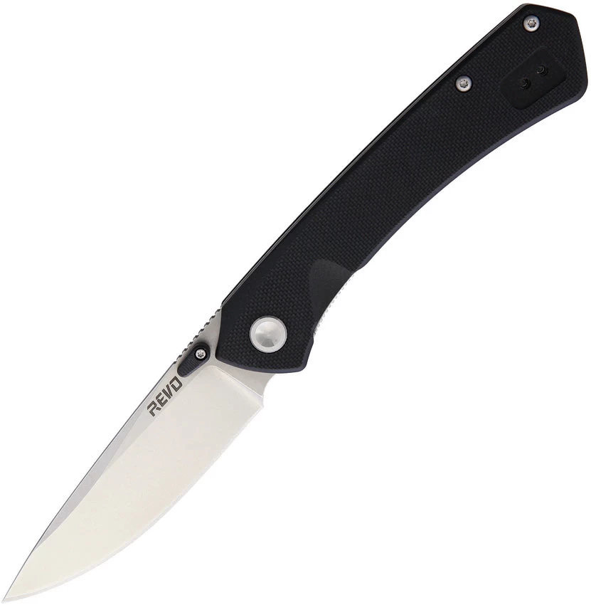 Revo Warden Linerlock A/O Black Folding Knife 007blk 3 Revo Warden Linerlock A/O Black Folding Knife 007blk