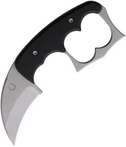 Red Horse Knife Works Fixed Blade Knife Malice Karambit Black G10 D2 Steel 019