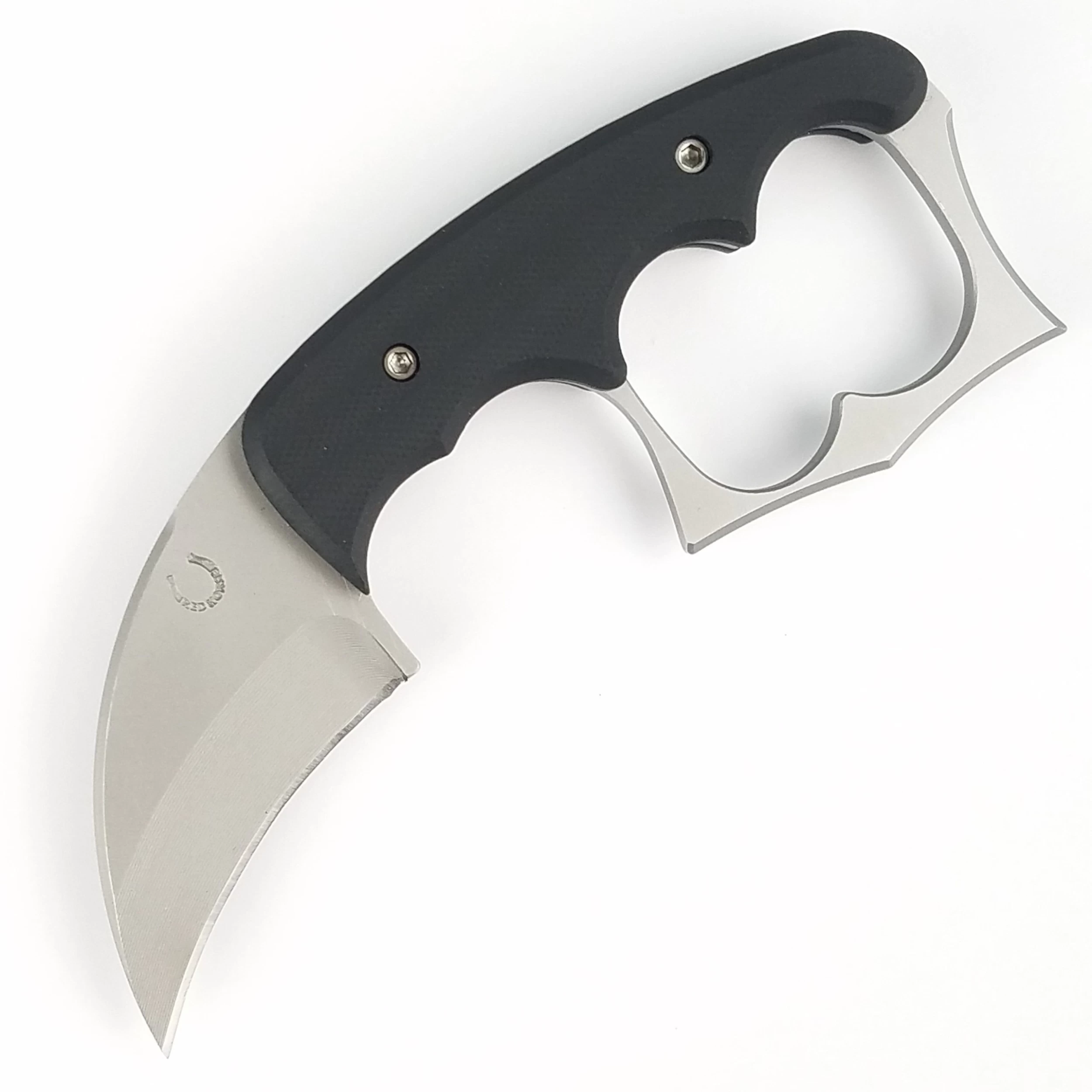 Red Horse Knife Works Fixed Blade Knife Malice Karambit Black G10 D2 Steel 019 7 Red Horse Knife Works Fixed Blade Knife Malice Karambit Black G10 D2 Steel 019 - Image 5