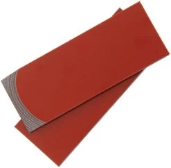 Rough Rider Custom Shop Knife Scales Black & Red G10 Handle Two Slab Set 1479