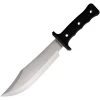 Rough Ryder Mule Fixed Blade Knife Black Rubber Stainless Bowie Point 2233 -Knives = the best. RR2233