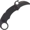 Spyderco Karahawk Lockback Black Handle Karambit Folding Blade Knife 170GBBKP -Knives = the best. SC170GBBKP 6cdffa44 c102 4783 8828 d64f5277259a