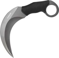Schrade 8.5" Shasta McNasty Fixed Blade Knife Full Tang Dual Edged Karambit 112