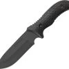 SCHRADE Frontier High Carbon Fixed Blade Knife With Fire Starter & Sharpener F36 -Knives = the best. SCHF36