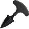 SCHRADE 2.75" Black Partially Serrated Edge Push Dagger Fixed Blade Knife W/ Keychain - F50 1 SCHRADE 2.75" Black Partially Serrated Edge Push Dagger Fixed Blade Knife W/ Keychain - F50 -Knives = the best. SCHF50