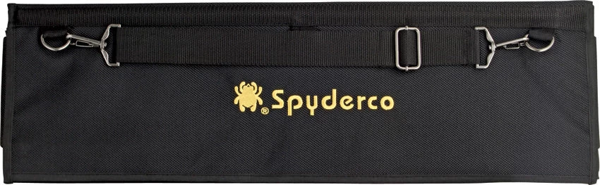 Spyderco Gold Logo SpyderPac Large Black Transport Store Display Knife Pack SP1 3 Spyderco Gold Logo SpyderPac Large Black Transport Store Display Knife Pack SP1