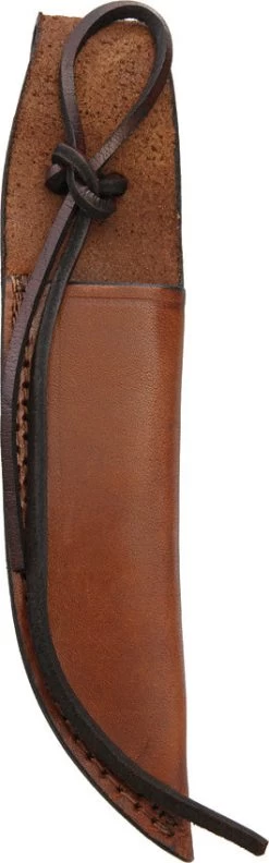 Other Brown Leather Sheath For Straight Fixed Blade Knife Up To 6" Blade 1158