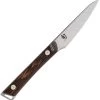 Shun Kanso Paring Brown Wenge Wood AUS-10A Kitchen Knife SWT0700 -Knives = the best. SHUSWT0700