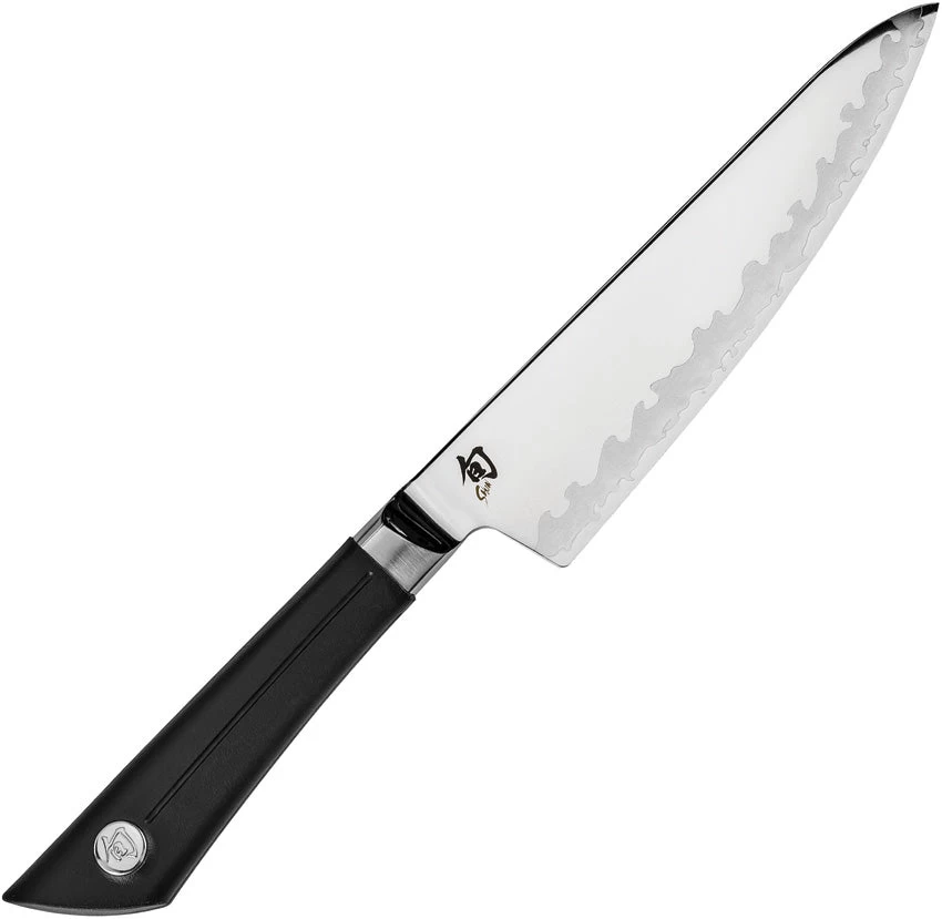 Shun Sora Chefs Black Smooth TPE VG-10 Stainless Kitchen Knife VB0723 3 Shun Sora Chefs Black Smooth TPE VG-10 Stainless Kitchen Knife VB0723