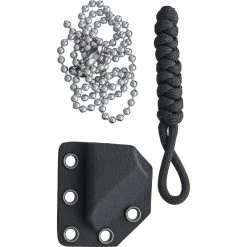 Krudo Flea Fixed Blade One Piece Neck Knife W/ Sheath 942 -Knives = the best. SNG942 add 02