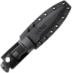 SOG Fits SEAL Pup Elite Black Snap Closure Knife Nylon & Kydex Sheath KYDM40