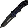 Smith & Wesson Black Ops Linerlock A/O Black/Blue Aluminum 4034 Folding Pocket Knife BLOP3TBL 2 Smith & Wesson Black Ops Linerlock A/O Black/Blue Aluminum 4034 Folding Pocket Knife BLOP3TBL -Knives = the best. SWBLOP3TBL