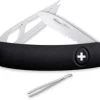 Swiza CH03T Cheese Knife Black Synthetic Folding Stainless Pocket Knife T0301010 1 Swiza CH03T Cheese Knife Black Synthetic Folding Stainless Pocket Knife T0301010 -Knives = the best. SZAT0301010