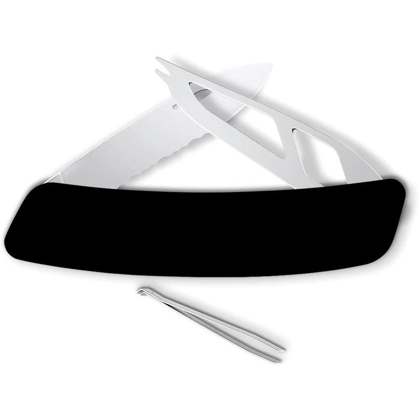 Swiza CH03T Cheese Knife Black Synthetic Folding Stainless Pocket Knife T0301010 4 Swiza CH03T Cheese Knife Black Synthetic Folding Stainless Pocket Knife T0301010 - Image 2