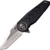 Tac Force Framelock A/O Black Anodized Aluminum Handle Tanto Folding Knife 974BK 1 Tac Force Framelock A/O Black Anodized Aluminum Handle Tanto Folding Knife 974BK -Knives = the best. TF974BK
