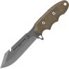 TOPS Backpackers Green Micarta 1095HC Steel Fixed Blade Bowie Knife BPB01 -Knives = the best. TPBPB01