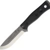 TOPS Fieldcraft Brothers Bushcraft Fixed Hunter Blade Black Knife BROS154BLK10