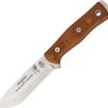 TOPS BOB Hunter Fixed Carbon Steel Blade Coyote Tan Micarta Hanlde Knife BROSTBF