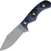 TOPS Delta Unit 3 Fixed Hunter Pt Blade Black & Blue G10 Handle Knife DEUT03 -Knives = the best. TPDEUT03