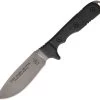 TOPS 10" Idaho Hunter Snake River Edition Fixed Blade Black Handle Knife TIH02
