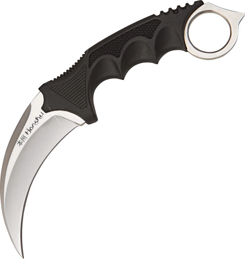 United Cutlery Honshu Karambit Black Handle Stainless Fixed Blade Knife 2977 3 United Cutlery Honshu Karambit Black Handle Stainless Fixed Blade Knife 2977