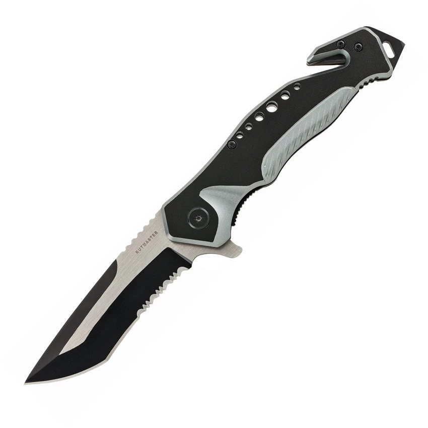 Utica BB Rescue Linerlock A/O Aluminum Folding 8Cr13MoV Pocket Knife 911838CP 3 Utica BB Rescue Linerlock A/O Aluminum Folding 8Cr13MoV Pocket Knife 911838CP