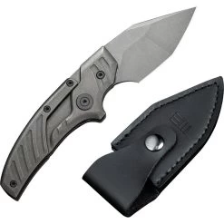 We Knife Typhoeus Folding Push Dagger Knife Gray Titanium CPM-20CV W/ Sheath 21036B2 10 We Knife Typhoeus Folding Push Dagger Knife Gray Titanium CPM-20CV W/ Sheath 21036B2 -Knives = the best. WE21036B2 add 02