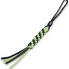We Knife Co Ltd Green & Black Paracord Lanyard A01d