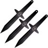 World Knife Throwing League Lancelot Black Stainless 3pc Throwing Knives Set 004 -Knives = the best. WKTL004
