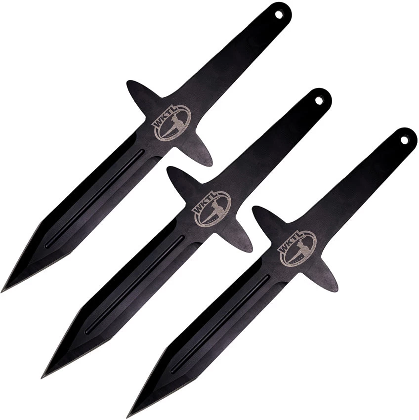 World Knife Throwing League Lancelot Black Stainless 3pc Throwing Knives Set 004 3 World Knife Throwing League Lancelot Black Stainless 3pc Throwing Knives Set 004