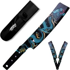 Toro Knives Besito Slim Blue Dragon Art Design Throwing Cleavers Pack 076 7 Toro Knives Besito Slim Blue Dragon Art Design Throwing Cleavers Pack 076 -Knives = the best. WKTL076 add 02