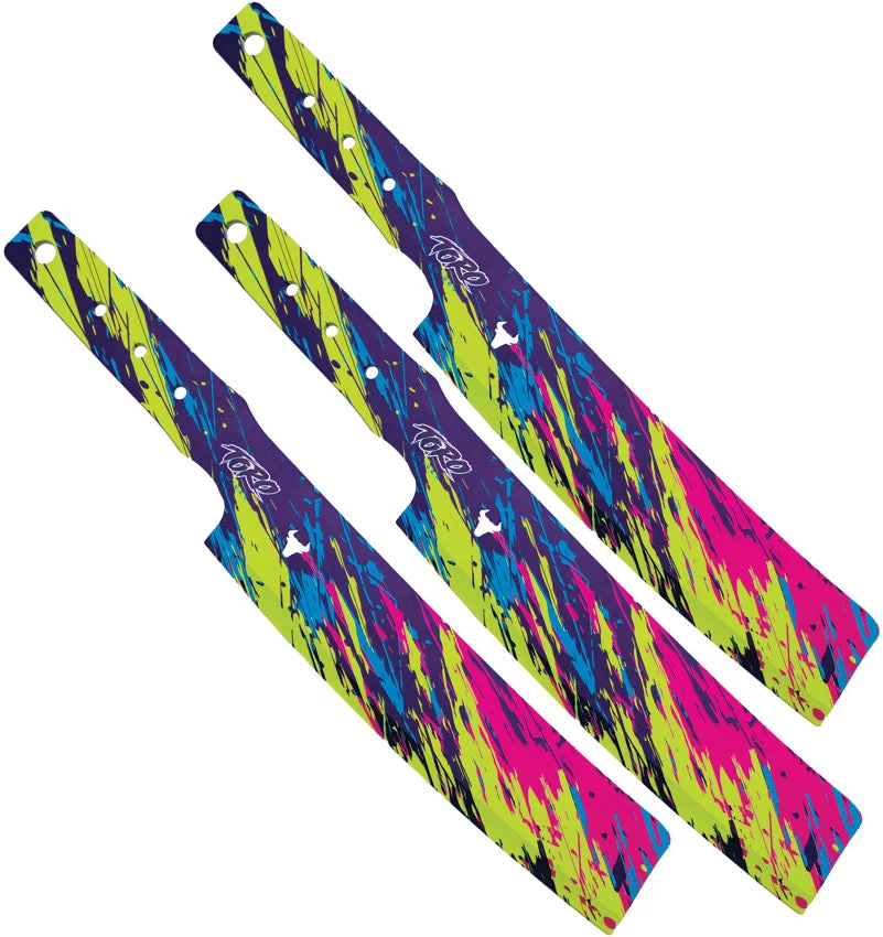Toro Knives Besito Graffiti Multi-Colored Design 3 Throwing Cleavers Pack 077 3 Toro Knives Besito Graffiti Multi-Colored Design 3 Throwing Cleavers Pack 077