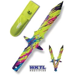 Toro Knives Barbaro Graffiti Artwork Stainless 3pc Throwing Knives Set 078 7 Toro Knives Barbaro Graffiti Artwork Stainless 3pc Throwing Knives Set 078 -Knives = the best. WKTL078 add 02