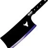 Toro Knives Besito Purple & Black 3Cr13 Steel Devil Art Throwing Cleaver 084 -Knives = the best. WKTL084