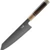 Xin Cutlery Handmade Japanese Style Chef's Damascus Fixed Blade Knife 106 -Knives = the best. XC106