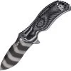 Zero Tolerance Linerlock A/O Black & White G10 Folding Camo S30V Knife 0350TSBG
