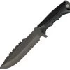 SCHRADE 11.5" Fixed Blade Hunting Tactical KNIFE Black W/ Multi Tool Handle F27 -Knives = the best. f27