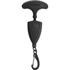 SCHRADE 2.75" Black Partially Serrated Edge Push Dagger Fixed Blade Knife W/ Keychain - F50 -Knives = the best. f50 1